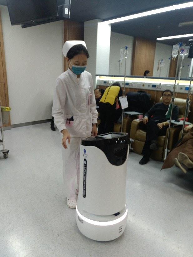 Serviceroboter Smart Robot Krankenhaus Intelligenter Service